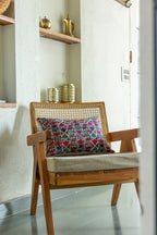Multicolor Suzani Cushion Cover (14 by 20 Inches)