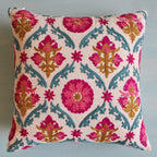 Farkhand Linen Cushion Cover (16 by 16 Inches)