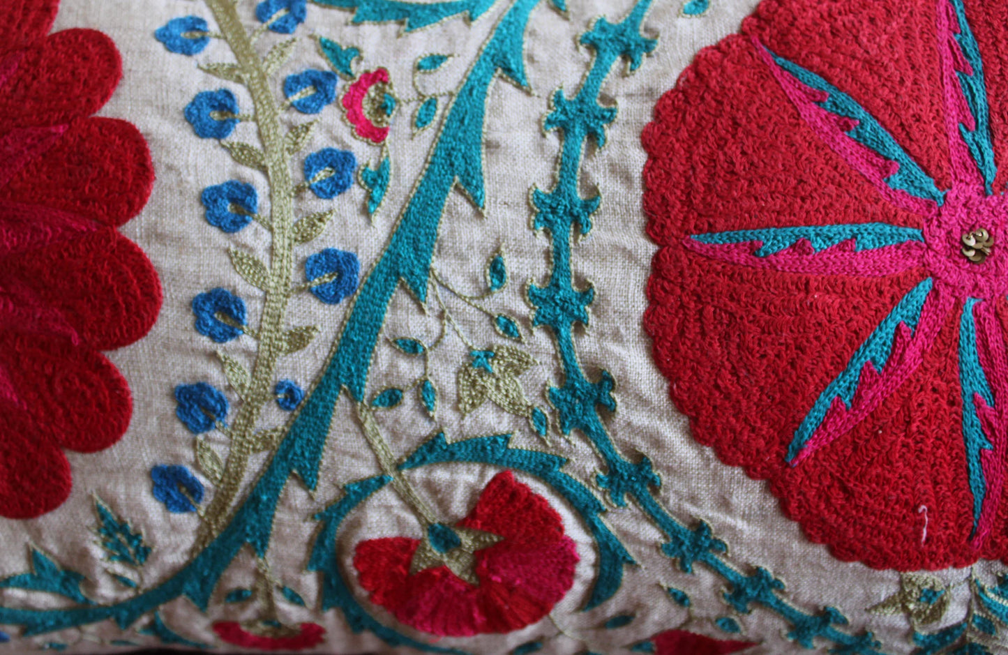 Fergana Linen Cushion Cover