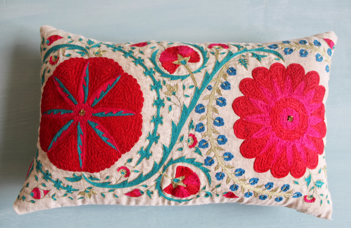 Fergana Linen Cushion Cover