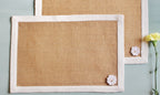 Jute Linen Placemats (Set of 4)