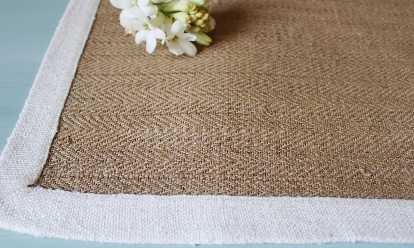 Jute Linen Placemats (Set of 4)