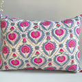Barfi Phool Suzani Cushion Cover (14 by 20 Inches)